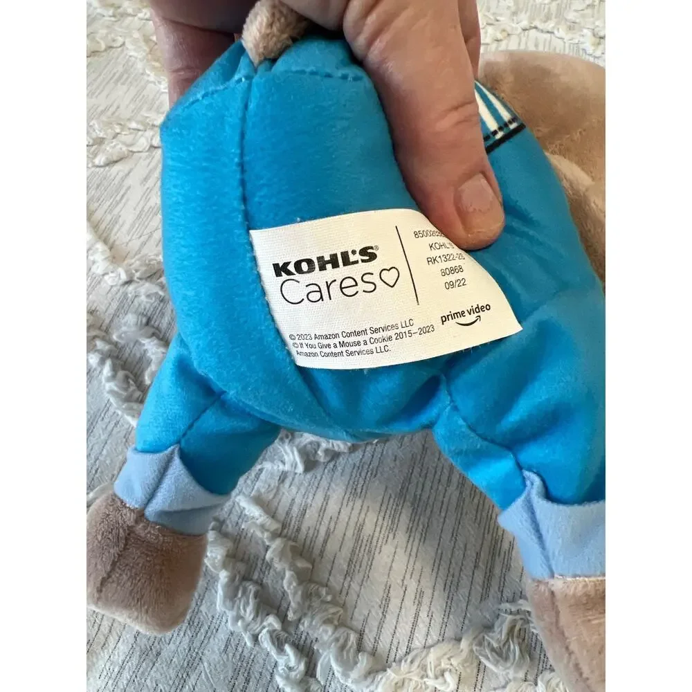 Kohl’s Cares If You Give a MOUSE a COOKIE Plush Stuffed Animal Numeroff Toy - Picture 6 of 7
